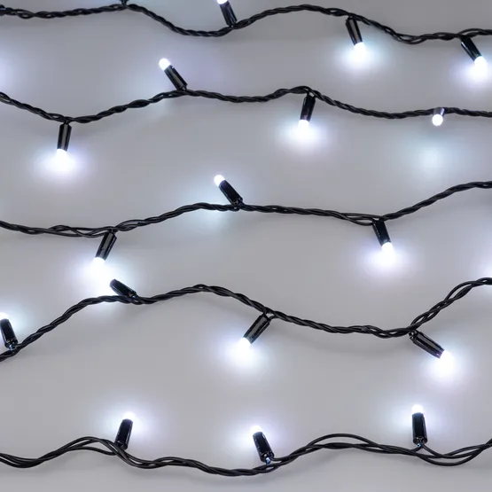 Фото #9 товара Светодиодная гирлянда ARD-STRING-CLASSIC-10000-BLACK-100LED-MILK-SYNC RGB (230V, 6.5W) (Ardecoled, IP65)