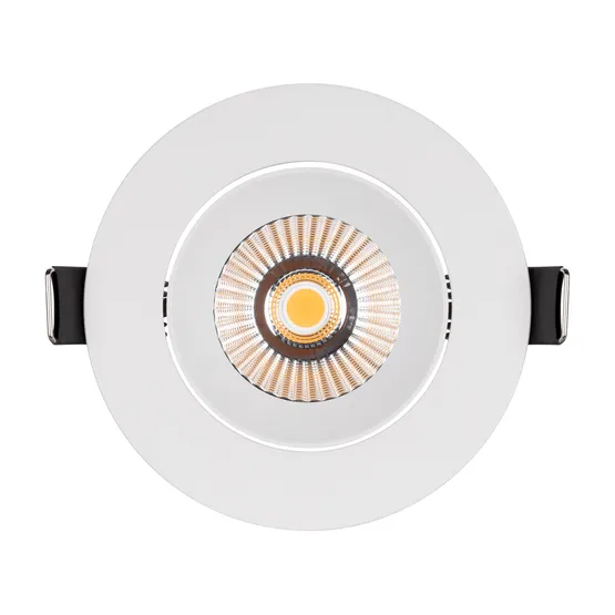 Фото #7 товара Светильник MS-ATOLL-BUILT-TURN-R94-10W Warm3000 (WH, 36 deg, 230V) (Arlight, IP54 Металл, 5 лет)