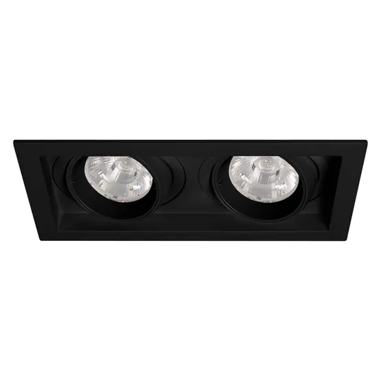 Фото #1 товара Светильник MS-VORTEX-BUILT-S210x117-2x20W Day4000 (BK-BK, 20 deg, 230V) (Arlight, IP20 Металл, 5 лет)