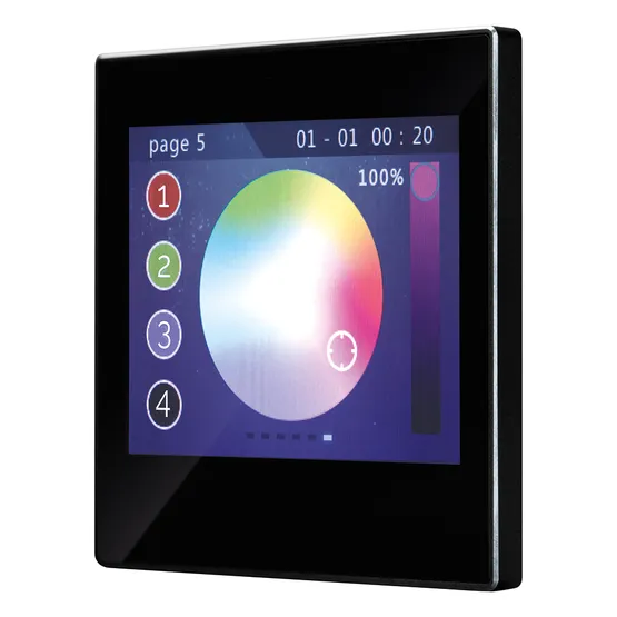 Фото #5 товара Панель Sens SR-KN3521-IN Black (KNX, MULTI) (Arlight, -)
