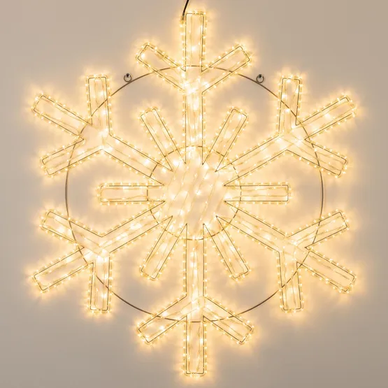 Фото #4 товара Фигура светодиодная ARD-SNOWFLAKE-M11-1250x1200-604LED Warm (230V, 36.5W) (Ardecoled, IP65)