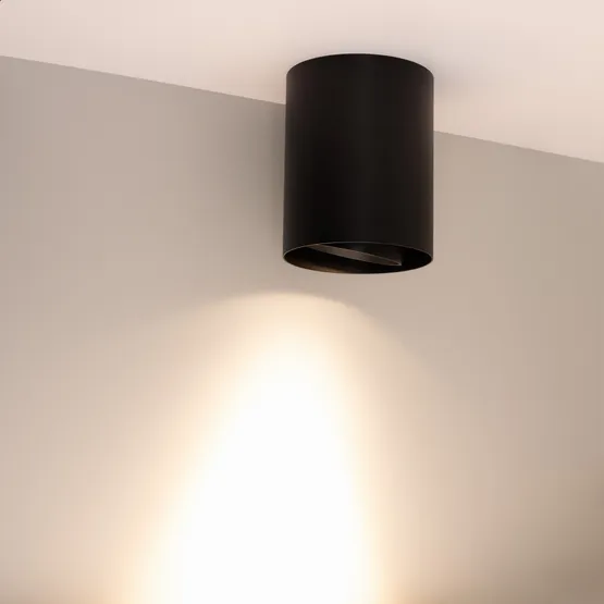Фото #3 товара Светильник SP-FOCUS-R132-24W Warm3000 (BK, 36 deg, 230V) (Arlight, IP54 Металл, 5 лет)