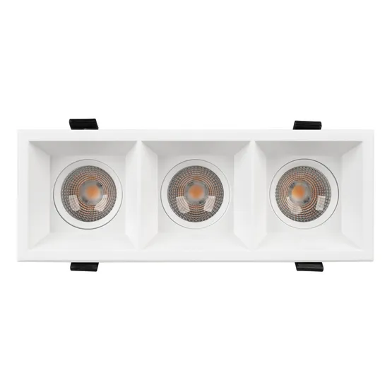 Фото #6 товара Светильник MS-FLOW-BUILT-S230x85-3x12W Day4000 (WH, 38 deg, 230V) (Arlight, IP20 Металл, 5 лет)