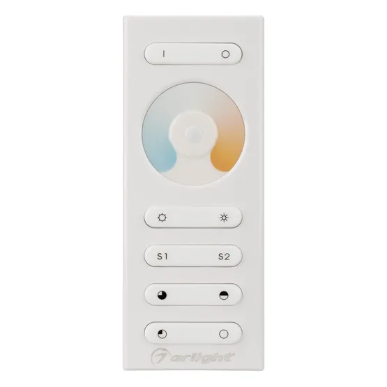 Фото #1 товара Контроллер SR-2839MIX White (12-24V, 2x5A, ПДУ) (Arlight, IP20 Пластик, 1 год)