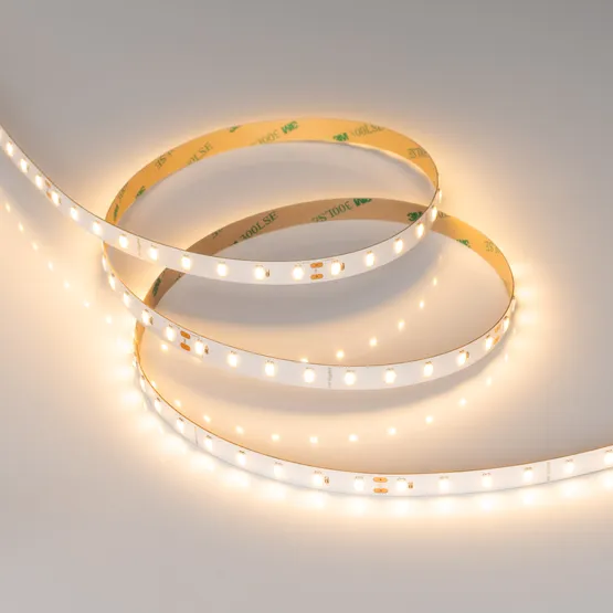 Фото #5 товара Светодиодная лента ULTRA-C72-10mm 24V Warm2700 (7.2 W/m, IP20, 5630, 5m) (Arlight, высок.эфф.200 лм/Вт)