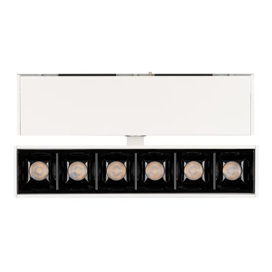 Фото #3 товара Светильник MAG-LASER-FOLD-45-S160-6W Warm3000 (WH, 15 deg, 24V) (Arlight, IP20 Металл, 5 лет)