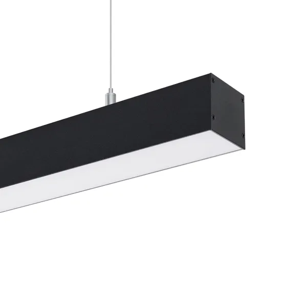 Фото товара Светильник SP-LINE-HANG-5050-L1050-35W Warm3000 (RAL9005, 120 deg, MOTION, 230V) IP33 (Arlight, IP33)