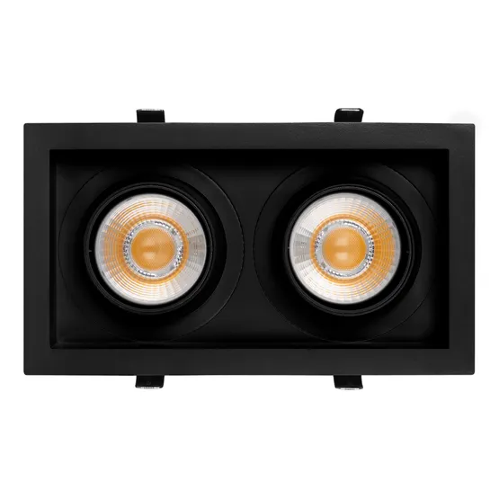 Фото #4 товара Светильник MS-VORTEX-BUILT-S250x140-2x30W Day4000 (BK-BK, 30 deg, 230V) (Arlight, IP20 Металл, 5 лет)