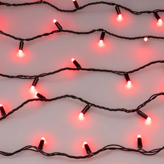 Фото #3 товара Светодиодная гирлянда ARD-STRING-CLASSIC-10000-BLACK-100LED-MILK-SYNC RGB (230V, 6.5W) (Ardecoled, IP65)