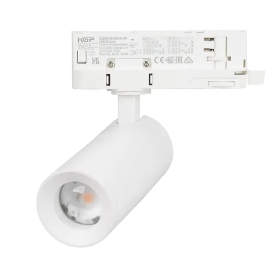 Фото #1 товара Светильник LGD-ARTEMIS-TRACK-4TR-R55-12W Warm2700 (WH, 8-80 deg, 230V, DALI) (Arlight, IP20 Металл, 5 лет)