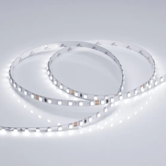 Фото #2 товара Светодиодная лента RT 2-5000 24V White6000 5mm 2x (3528, 600 LED, LUX) (Arlight, 9.6 Вт/м, IP20)