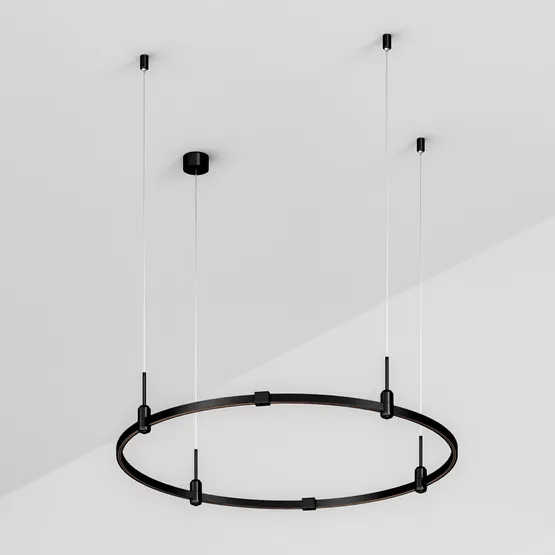 Фото товара Основание ART-APRIORI-ROUND-HANG-R1000 (BK) (Arlight, IP20 Металл, 3 года)