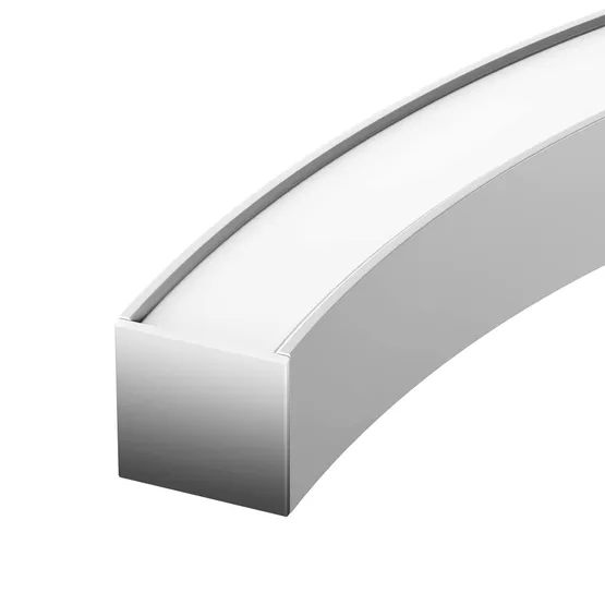 Фото #2 товара Заглушка LINE-3535-BENT-SIDE (Arlight, Металл)