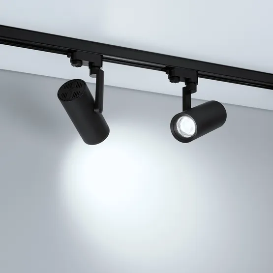 Фото #11 товара Светильник LGD-URANUS-4TR-R75-18W/25W Warm3500-MIX (BK, 20-50 deg, side holder, 230V) (Arlight, IP20 Металл, 5 лет)