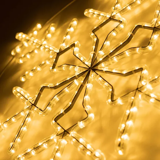 Фото #2 товара Фигура светодиодная ARD-SNOWFLAKE-M3-920x920-432LED Warm (230V, 30W) (Ardecoled, IP65)