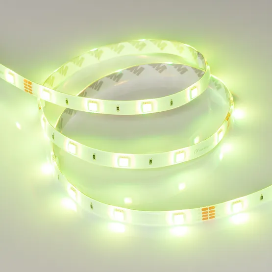 Фото #3 товара Светодиодная лента RTW 2-5000SE 24V RGB (5060, 150 LED, LUX) (Arlight, 7.2 Вт/м, IP65)