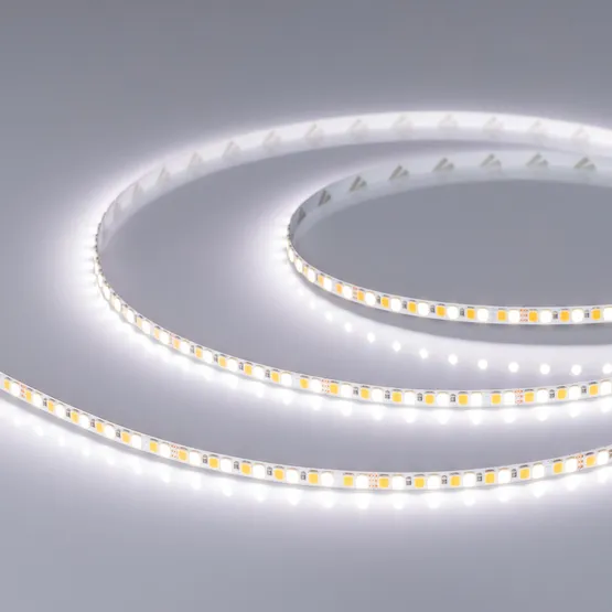 Фото #5 товара Светодиодная лента UL-A240-5mm 24V White-MIX (10 W/m, IP20, 5m) (Arlight, Изменяемая ЦТ)