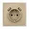 Минифото #3 товара Механизм розетки с USB зарядкой SCT-NOBE-MUAA-SFPL-GD (230V, 16A) (Arlight, Золотой песок)