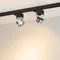 Минифото #2 товара Светильник SP-PLURIO-TRACK-4TR-R77-9W Warm3000 (BK-CHR, 36 deg, 230V) (Arlight, IP20 Металл, 3 года)