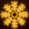 Минифото #1 товара Фигура светодиодная ARD-SNOWFLAKE-M8-950x950-540LED Warm (230V, 33W) (Ardecoled, IP65)