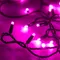 Минифото #2 товара Светодиодная гирлянда ARD-STRING-CLASSIC-10000-BLACK-100LED-STD PINK (230V, 7W) (Ardecoled, IP65, 1 год)