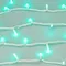 Минифото #6 товара Светодиодная гирлянда ARD-STRING-PRO-10000-WHITE-100LED-MILK-LIVE RGB-DMX (24V, 10W) (Ardecoled, IP65)
