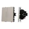 Минифото #1 товара ARL NOBE Выключатель 2 кл подсветка софт-тач кашемир SWT-MK02-SFPL-L-CA (250V, 10A) (Arlight, -)