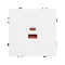 Минифото #2 товара Механизм розетки с быстрой USB зарядкой SCT-NOBE-MUAC-SFPL-FC-WH (65W, QC3) (Arlight, Белый кварц)