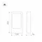 Минифото #4 товара Светильник LGD-Path-Frame-J300B-7W Warm White (Arlight, IP54 Металл, 3 года)