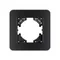 Минифото #3 товара Рамка стеклянная FRM-OMALI-SFGS-1-BK (Arlight, -)