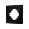 Минифото #1 товара Рамка пластиковая FRM-PERIO-PL-1-BK (Arlight, -)