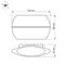 Минифото #2 товара Светильник SP-WALL-VASE-S140x88-2x3W Warm3000 (GR, 120 deg, 230V) (Arlight, IP54 Металл, 3 года)