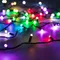 Минифото #1 товара Светодиодная гирлянда ARD-STRING-CLASSIC-10000-BLACK-100LED-MILK-SYNC RGB (230V, 6.5W) (Ardecoled, IP65)