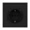 Минифото #4 товара Механизм розетки с USB зарядкой SCT-NOBE-MUCC-SFPL-BK (230V, 16A) (Arlight, -)