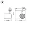 Минифото #2 товара Светодиодный светильник LGD-1530BK-30W-4TR Day White 24deg (Arlight, IP20 Металл, 3 года)