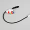 Минифото #5 товара Светодиодная лента герметичная WAVE-SIDE-PU-H120-06x12mm 24V RGB (8 W/m, IP68, 5m, wire x2) (Arlight, Вывод прямой, 3 года)