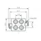 Минифото #3 товара Модуль герметичный ARL-LM5050-4L-12V Blue (Arlight, Пластик)