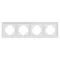 Минифото #3 товара Рамка стеклянная FRM-OMALI-GS-4-WH (Arlight, -)