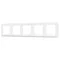 Минифото #1 товара Рамка пластиковая FRM-VERSA-PL-5-WH (Arlight, -)