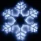 Минифото #1 товара Фигура cветодиодная ARD-SNOWFLAKE-M4-750x750-324LED White (230V, 18W) (Ardecoled, IP65)