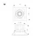 Минифото #8 товара Светильник MS-VORTEX-BUILT-S140x140-30W Day4000 (WH-WH, 17 deg, 230V) (Arlight, IP20 Металл, 5 лет)