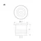Минифото #4 товара Светильник ART-PICCOLO-BUILT-R13-1W Warm2700 (WH, 30 deg, 3V) (Arlight, IP40 Металл, 3 года)