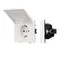 Минифото #1 товара Механизм розетки влагозащищённый SCT-NOBE-MCP-SFPL-WH (230V, 16A) (Arlight, Белый кварц)