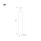 Минифото #7 товара Светильник LGD-LONDARI-BOLL-H900-12W Warm3000 (BK, 125 deg, 230V) (Arlight, IP65 Металл, 3 года)