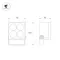 Минифото #4 товара Светильник ALT-BLOCK-S130x130-15W Warm3000 (GR, 3 deg, 230V) (Arlight, IP66 Металл, 3 года)
