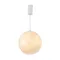 Минифото #1 товара Светильник SP-SILKA-HANG-R300-7W Warm2700 (WH, 330 deg, 230V) (Arlight, IP20 Натуральный шелк, 3 года)