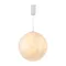 Минифото #1 товара Светильник SP-SILKA-HANG-R400-12W Warm2700 (WH, 330 deg, 230V) (Arlight, IP20 Натуральный шелк, 3 года)