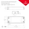 Минифото #2 товара Блок питания ARV-SN12020-FLAT-B (12V, 1.67A, 20W) (Arlight, IP20 Пластик, 3 года)