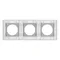 Минифото #2 товара Рамка стеклянная FRM-GLARE-GC-3-WH (Arlight, -)