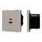 Минифото #1 товара Механизм розетки с быстрой USB зарядкой SCT-NOBE-MUAC-SFPL-FC-CA (65W, QC3) (Arlight, Кашемир)